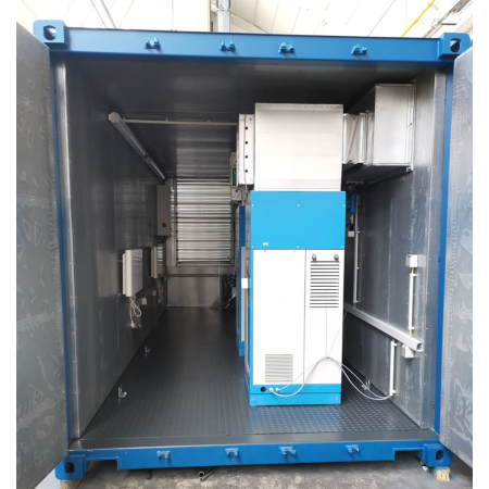 2 x 30 kW Druckluftanlage im 20 Fuss-Seecontainer