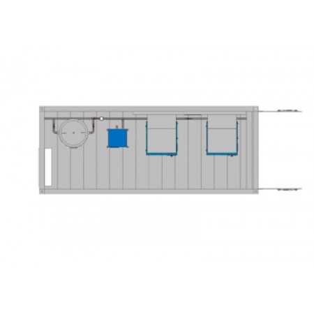 2 x 30 kW Druckluftanlage im 20 Fuss-Seecontainer